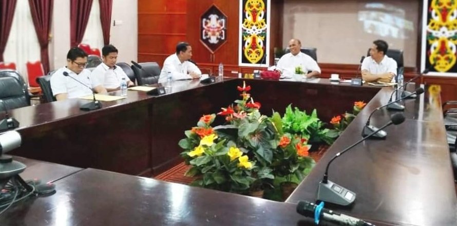 Pemkab Mura Ikuti Rakor Pengendalian Inflasi