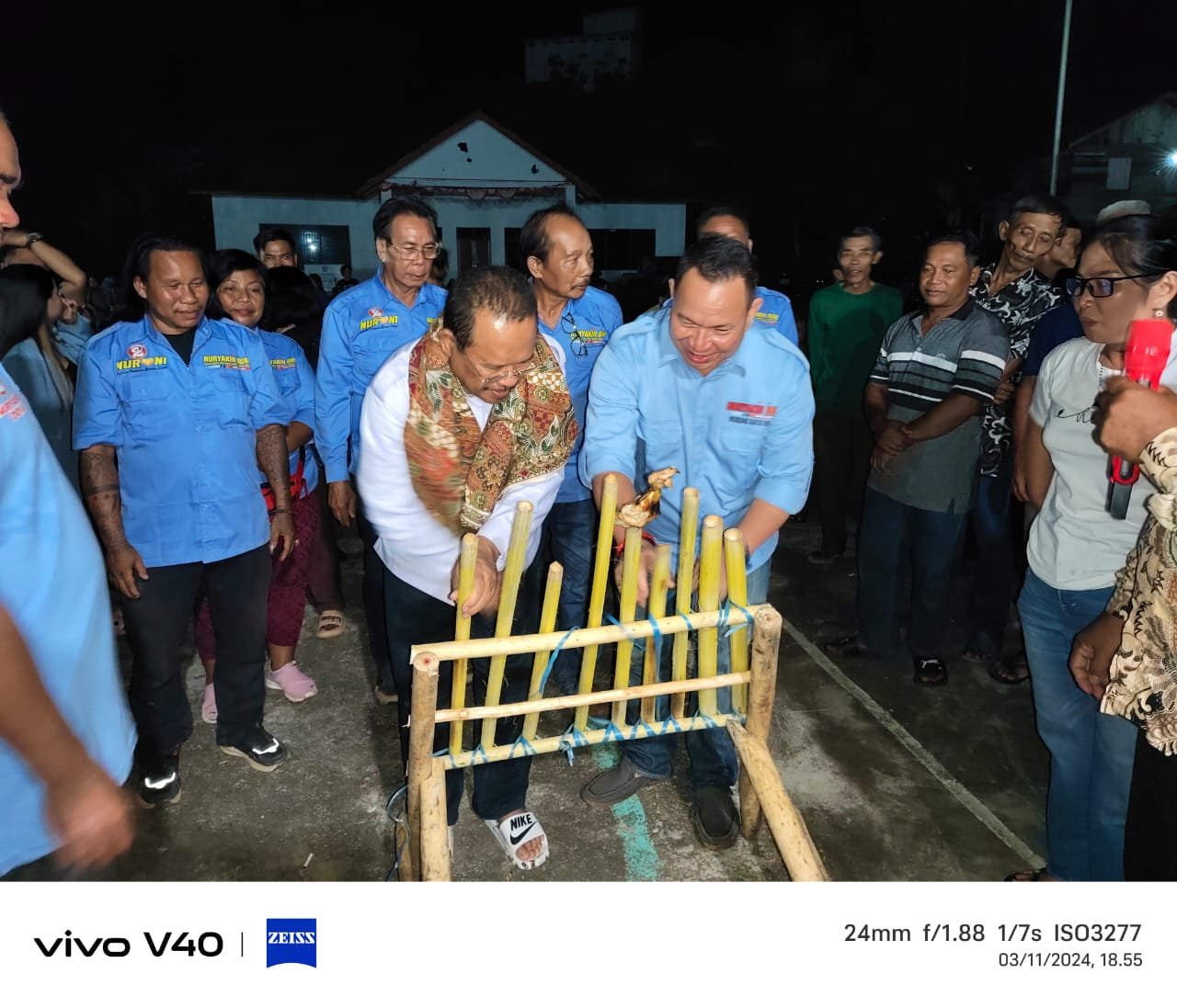 INDIKATOR SUKSESNYA JANJI POLITIK PASLON NURANI 02 MENARIK SIMPATIK MASYARAKAT …!!!