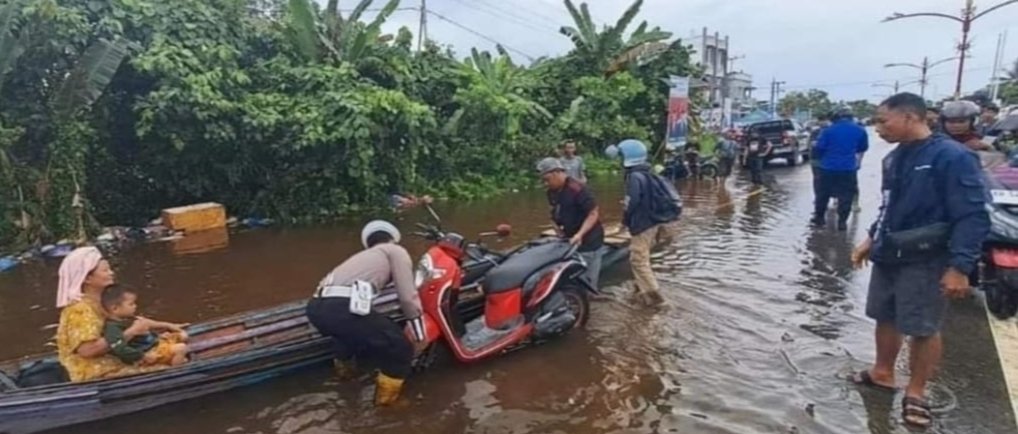 Ratusan Jiwa di Murung Raya Mengungsi Akibat Banjir