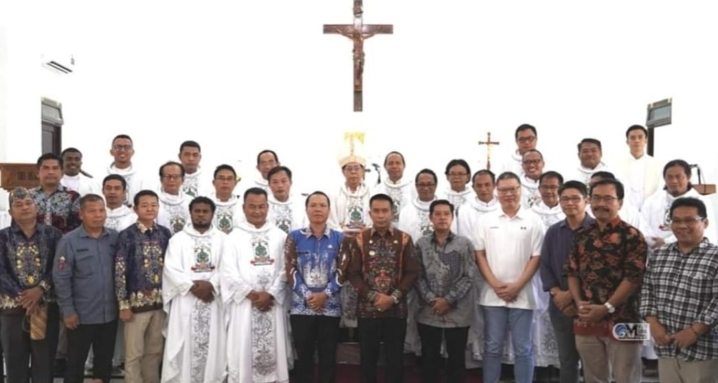 Hermon Hadiri Pentahbisan Gedung Geraja Katolik St. Stefanus
