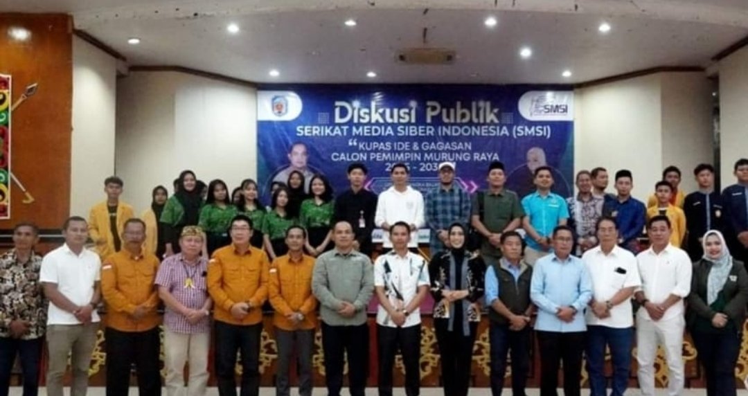 SMSI Mura Gelar Diskusi Publik Calon Pemimpin Murung Raya 2025-2030