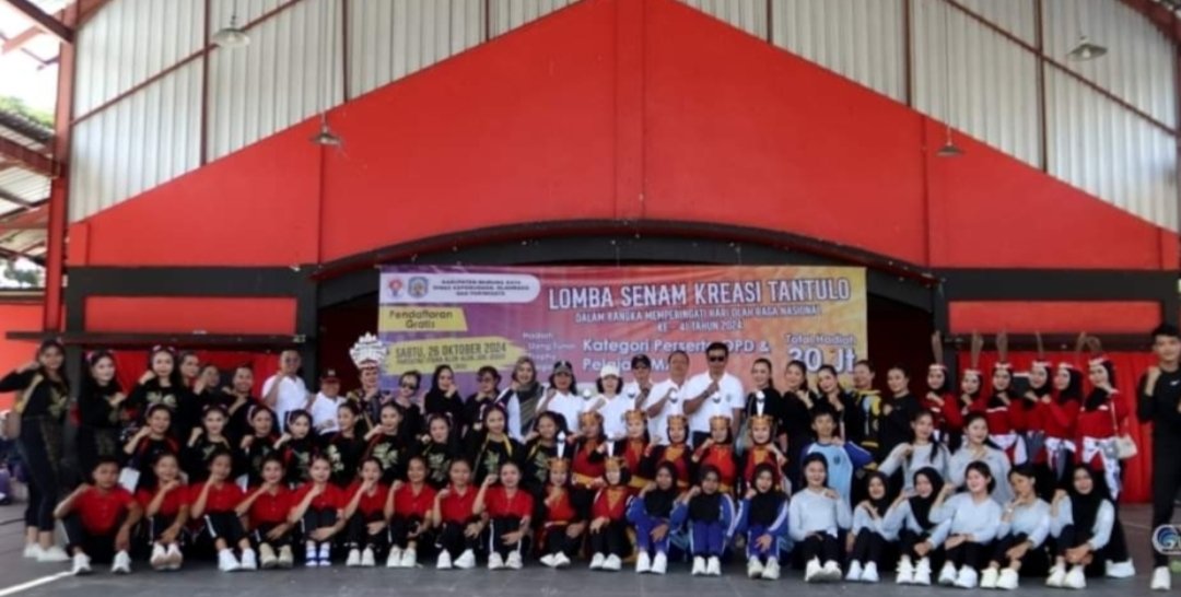 Puluhan Peserta Ikuti Lomba Senam Kreasi Tantulo di Murung Raya