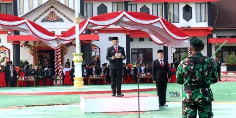 Pemkab Mura Apel Peringati Hari Pahlawan