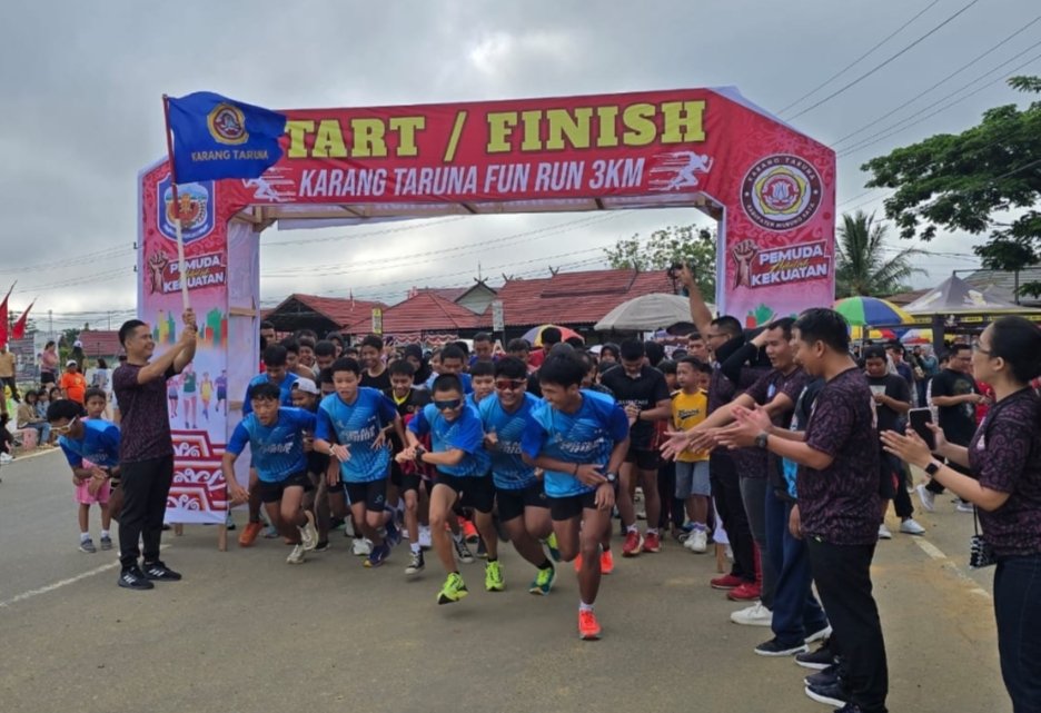 Murung Raya Fun Run 3 KM Meriahkan BBKT