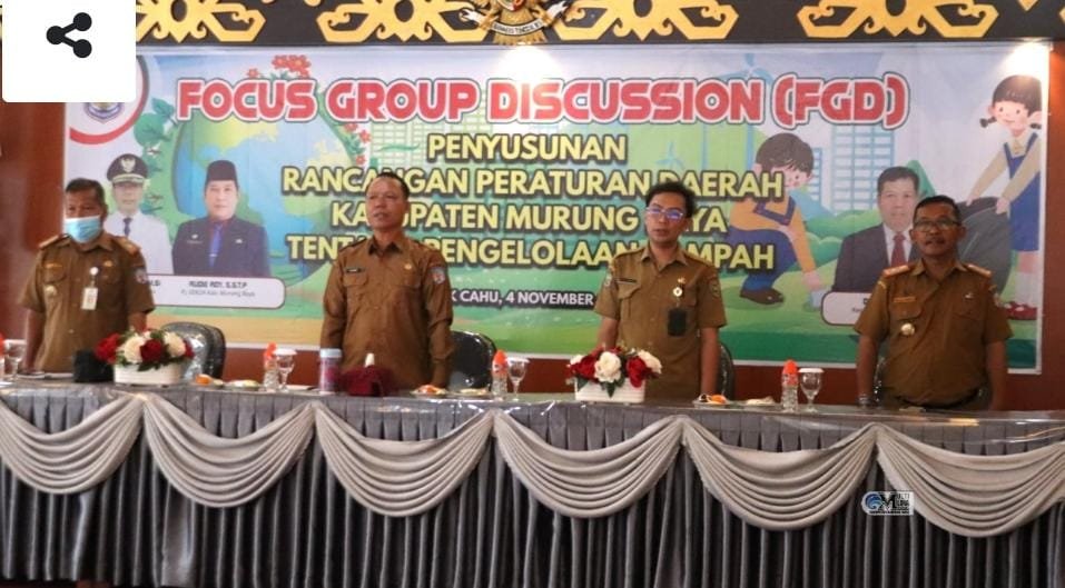 Pemkab Murung Raya Susun Rancangan Peraturan Daerah