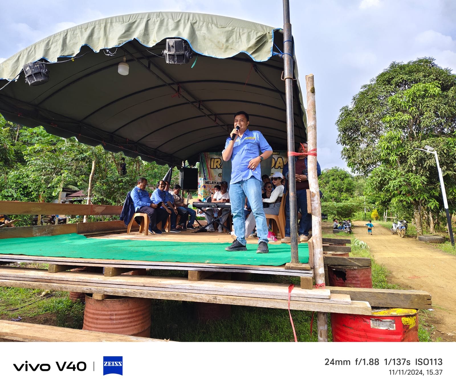 Orasi Pesan Politik Perwakilan Partai PPP, Pengusung NURANI 02 Saat Kampanye Di Desa Baloi …!!!  