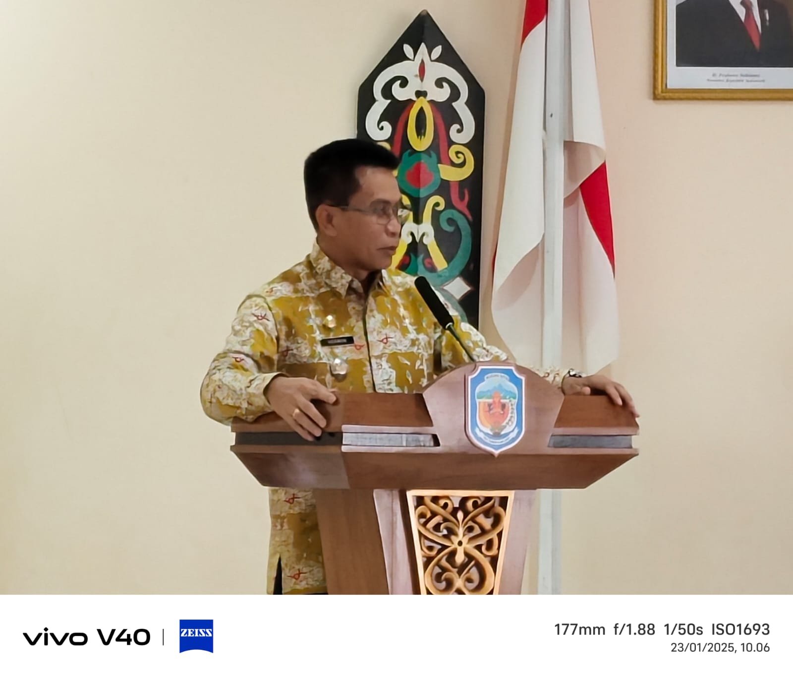 Pj Bupati Mura Resmi Buka Musrenbang TA. 2026 Di Kecamatan Laung Tuhup