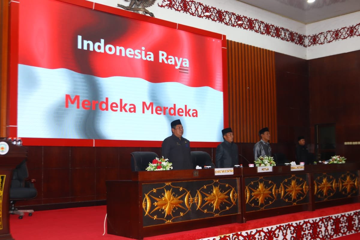 DPRD Murung Raya Paripurna Sampaikan Hasil Reses