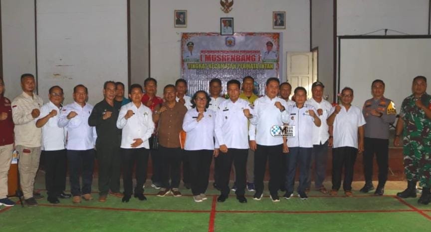 Hermon Hadiri Musrenbang di Kecamatan Permata Intan