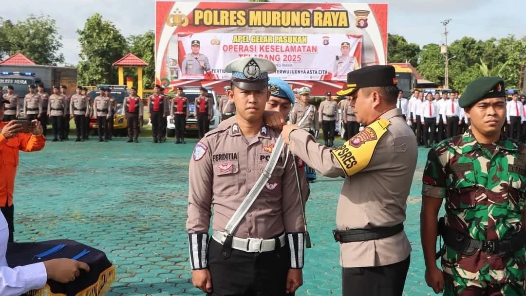 Polres Murung Raya Gelar Operasi Keselamatan Telabang 2025