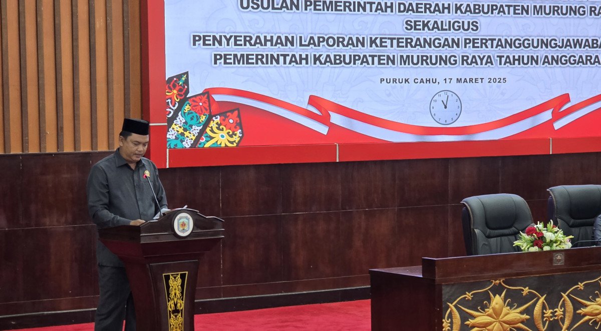 Fraksi PAN Sampaikan Pemandangan Umum Terhadap 3 Buah Raperda. Liangsoi :