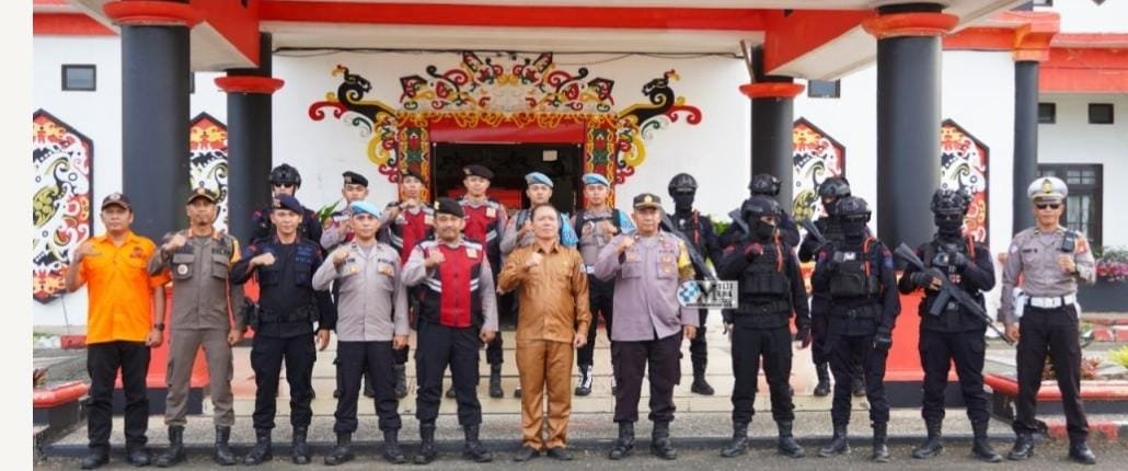 Aparat Gabungan Patroli Jelang Putusan MK Hasil Pilkada