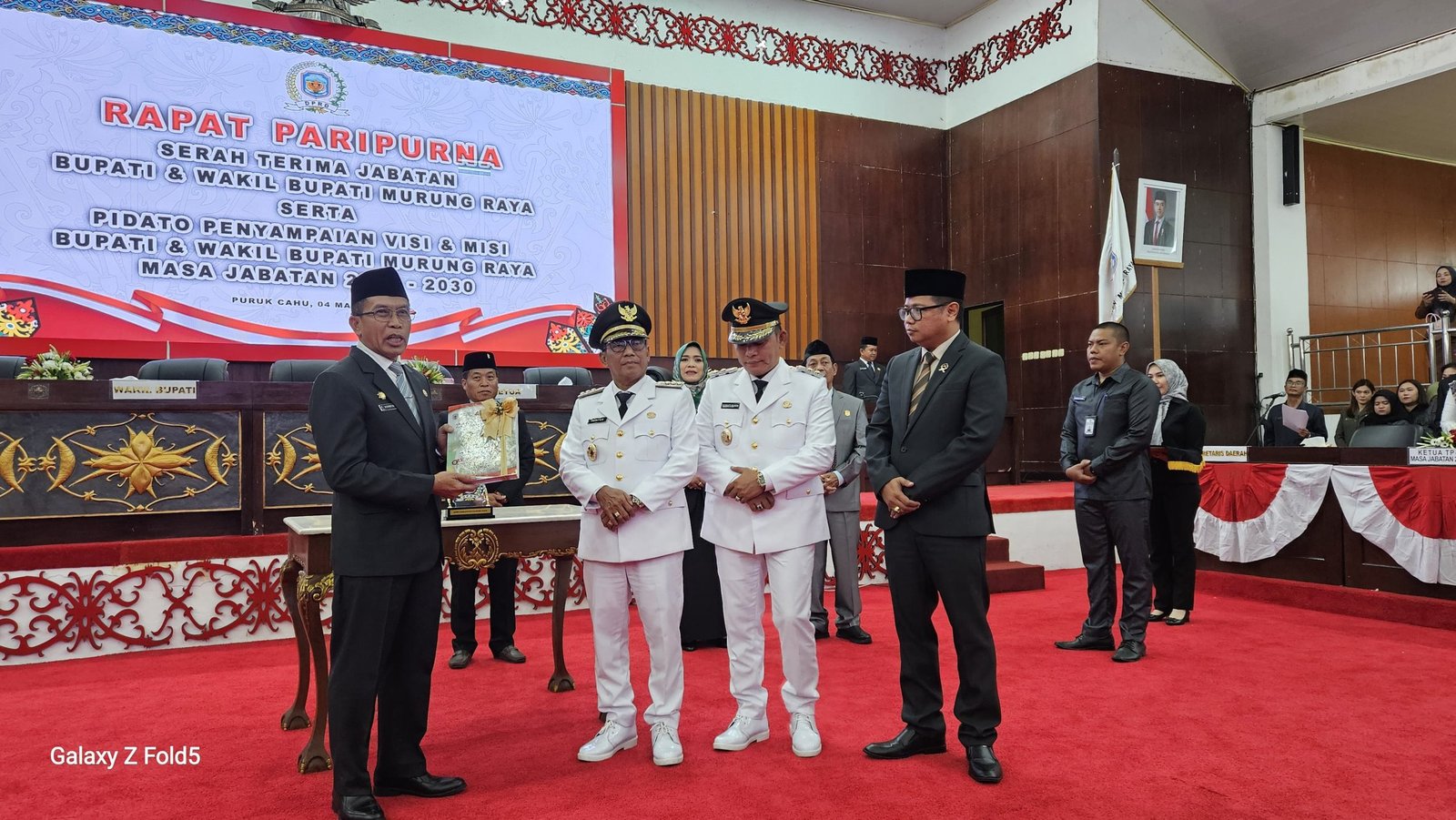 Pidato Perdana Bupati Mura Heriyus, Janji akan Realisasikan Program Prioritas dan Unggulan