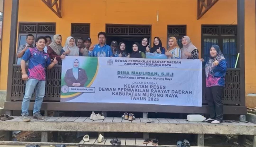 Reses Waket I Dina Maulidah di Kecamatan Laung Tuhup Dapil II