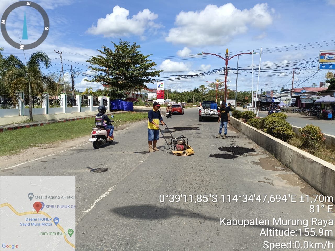 Preservasi Jalan Oleh DPUPR Mura Guna Terciptanya Kenyamanan Dan Keamanan Lalu Lintas Jelang Lebaran Idul Fitri