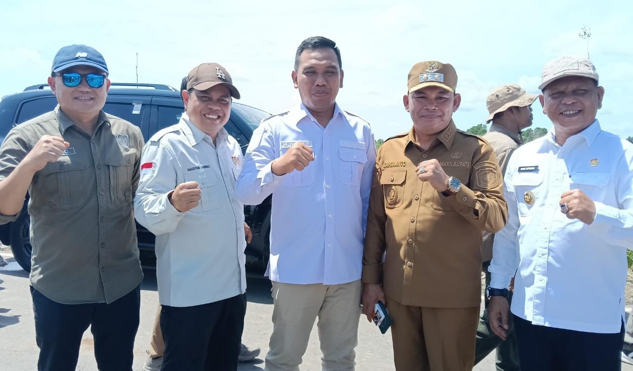 Wabup Rahmanto Hadiri Panen Raya Padi Nasional, Begini Harapannya