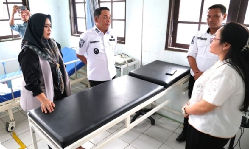 Wabup Rahmanto Kunjungi UPT Puskesmas Muara Laung, Begini harapannya