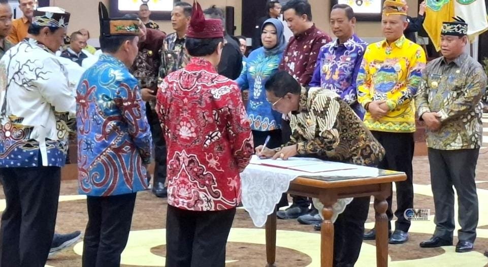Bupati Mura Heriyus Ikuti Musrenbang RKPD di Palangka Raya