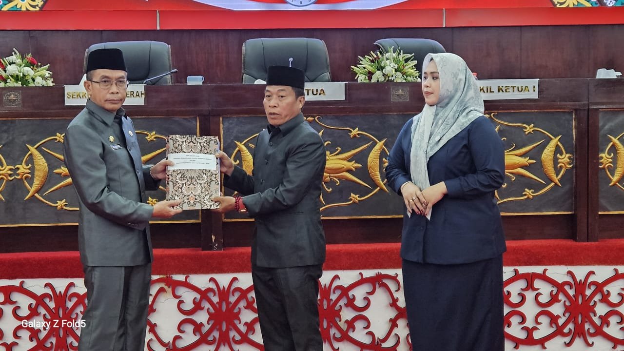 DPRD Mura Terima Rancangan Awal RPJMD 2025-2029, Rumiadi : Peran dan Fungsi RPJMD sangat Strategis