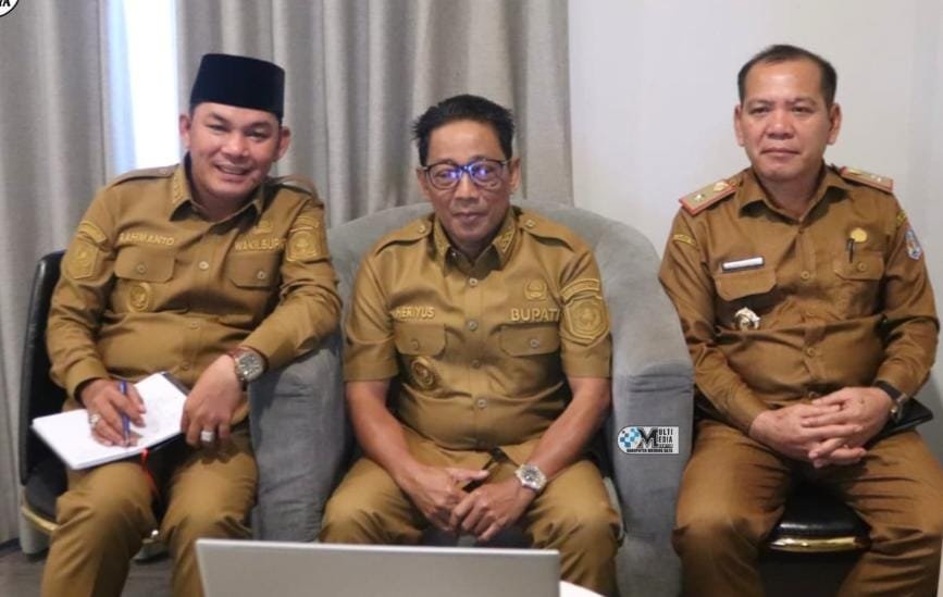 Bupati dan Wabup Entry Meeting Pemeriksaan LKPD dan LKKL
