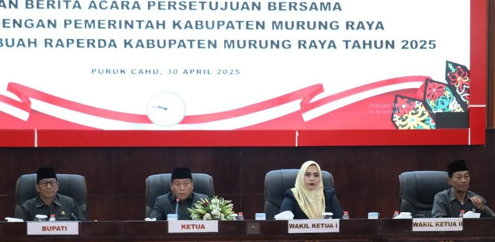 DPRD Mura dan Pemkab Sepakati Empat Raperda