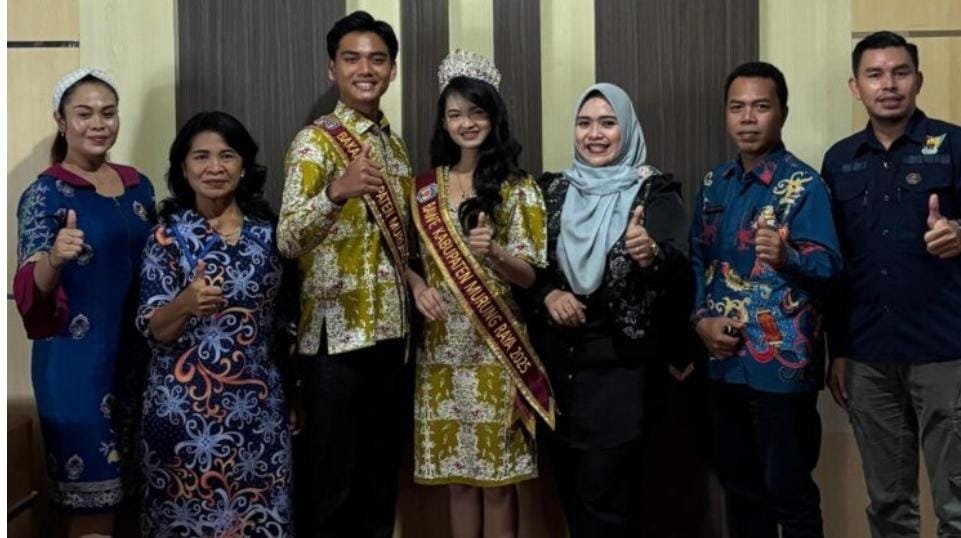 Waket I DPRD Audensi dengan Juara1 Putera-Puteri Pariwisata Mura