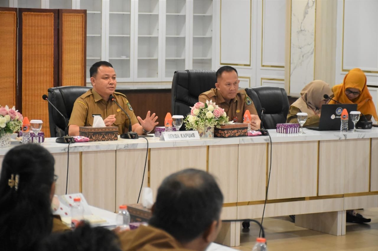 Pj Sekda Kapuas Pimpin Langsung Focus Group Discussion Pencegahan dan Penurunan Stunting