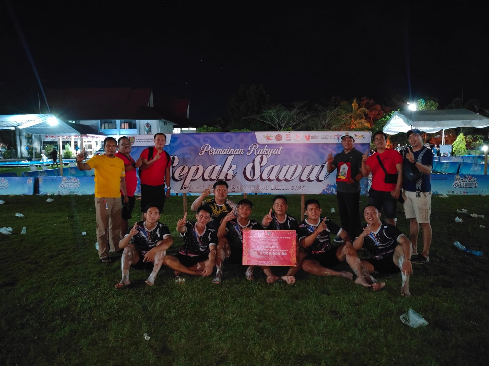 Mura Sabet Juara I Cabang Sepak Sawut Putra dan Mangaruhi