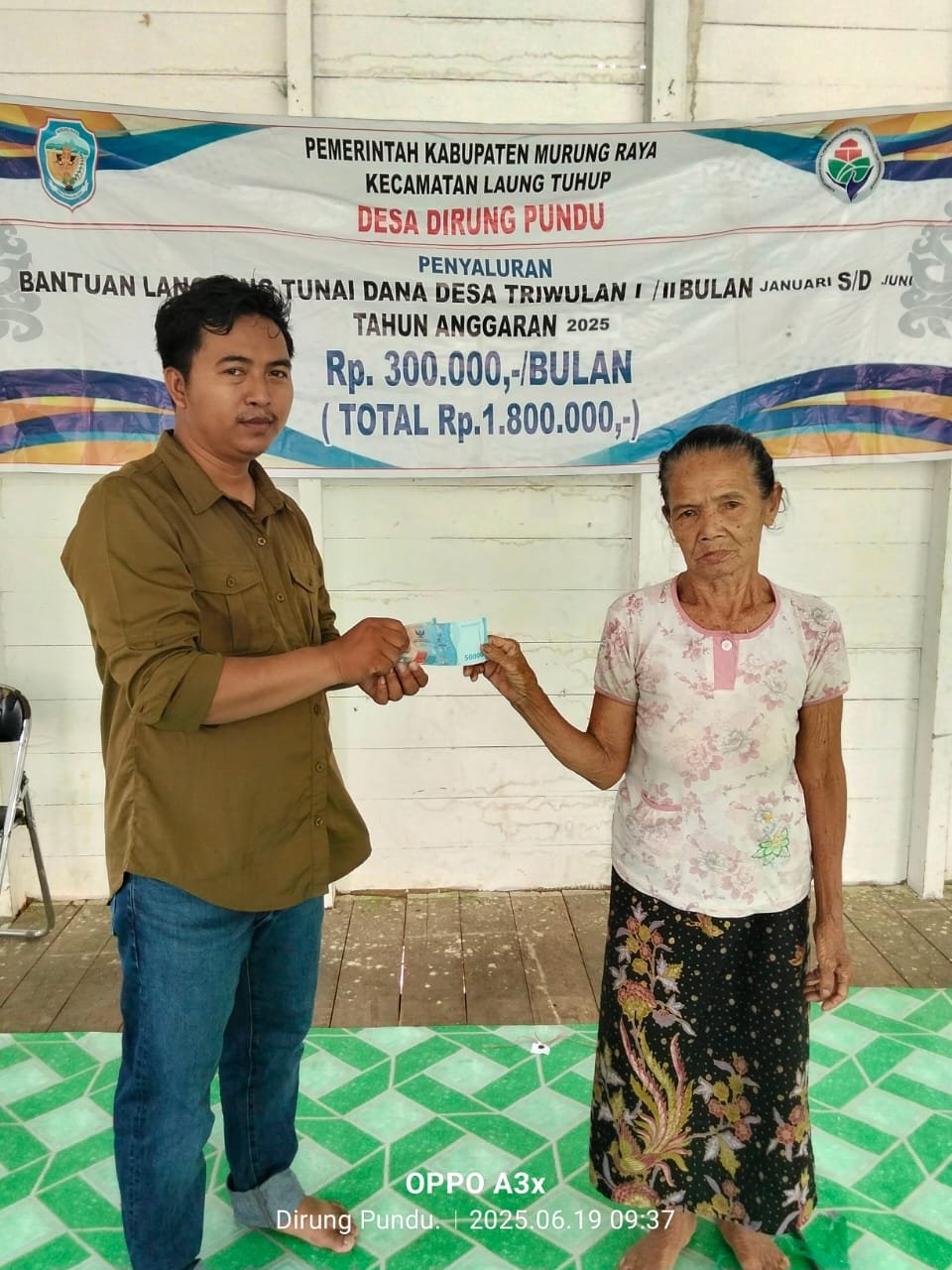 Komitmen Sahrian Kepala Desa Dirung Pundu Untuk Memberikan Pengabdian Pelayanan Kepada Masyarakat …!!!