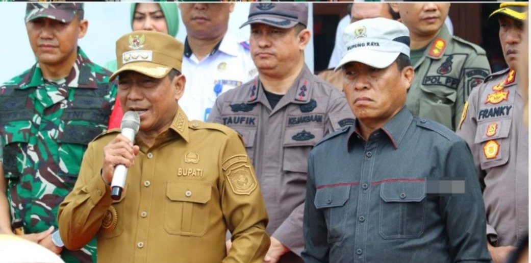 Pemkab Murung Raya Sambut Kunjungan Wakasad dan Rombongan