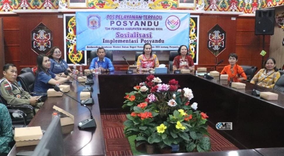 TP PKK Murung Raya Rakor Sosialisasi Implementasi Posyandu