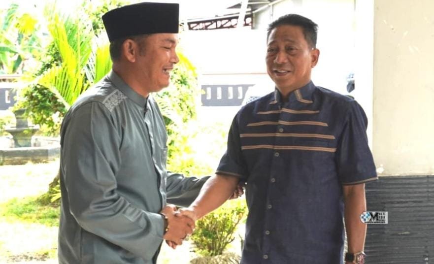 Momen Idul Adha, Bupati Heriyus Silaturhami ke Wabup