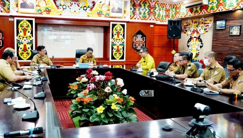 Pemkab Mura Rakor Pengendalian Inflasi Daerah bersama Kemendagri
