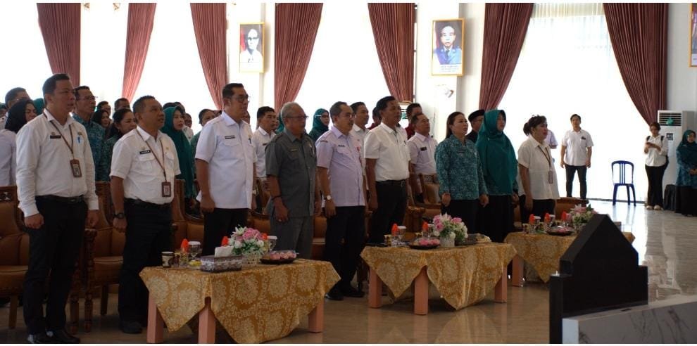 Pemerintah kabupaten Sosialisasikan Peraturan Bupati dan Permendagri