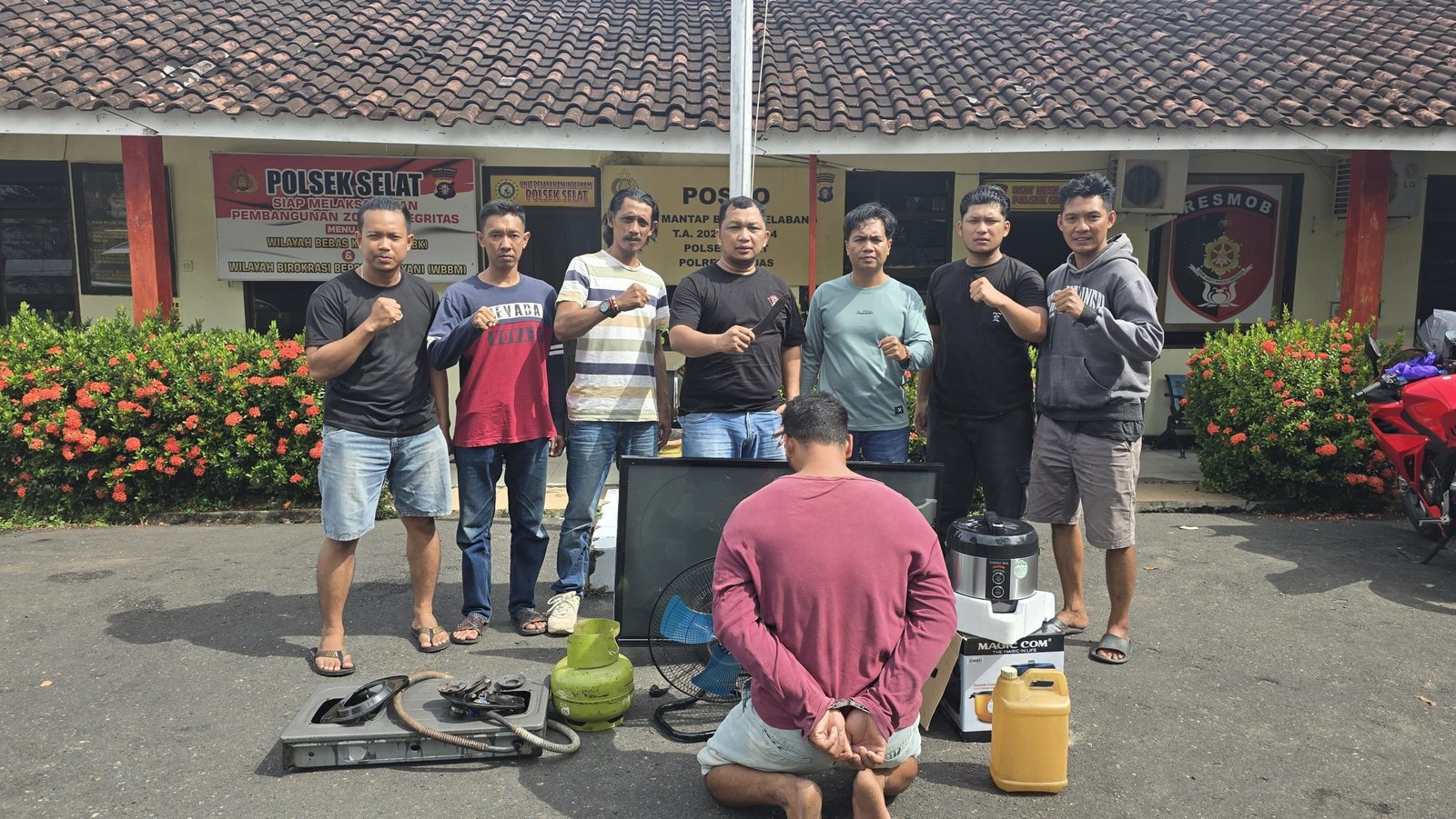 Ditinggal Penghuni, Rumah Kosong di Selat Hulu Pasar Sabtu Disantroni Maling