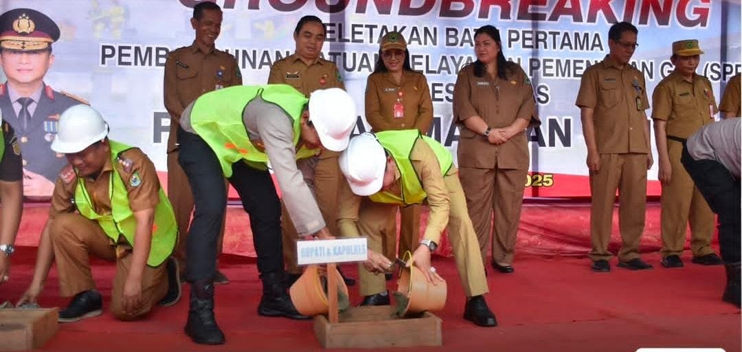 Peletakan Batu Pertama Pembangunan Satuan Pelayanan Pemenuhan Gizi(SPPG) 