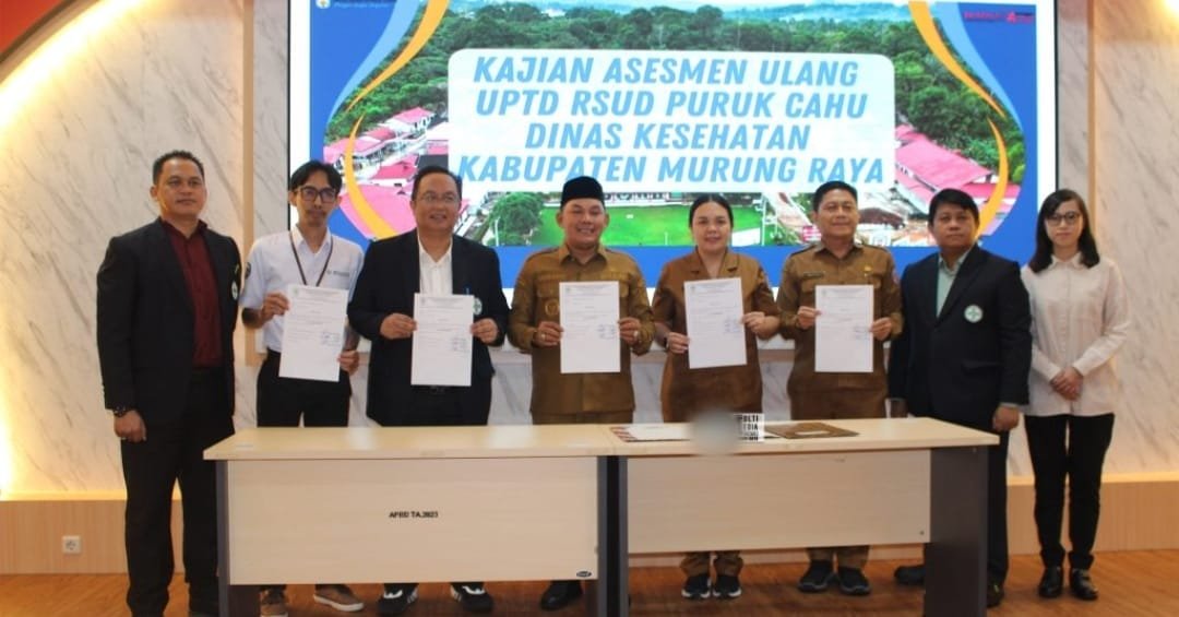 Wabup Rahmanto Hadiri Kajian Asesmen Ulang UPTD RSUD Puruk Cahu