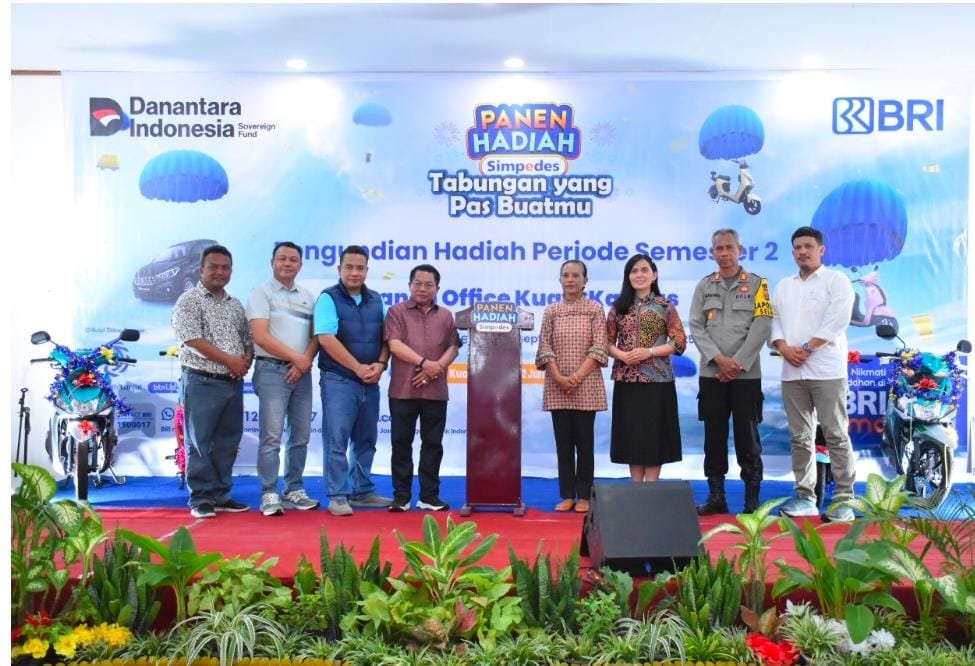 Bupati HM Witarno Hadiri Panen Hadiah Simpedes BRI Kapuas