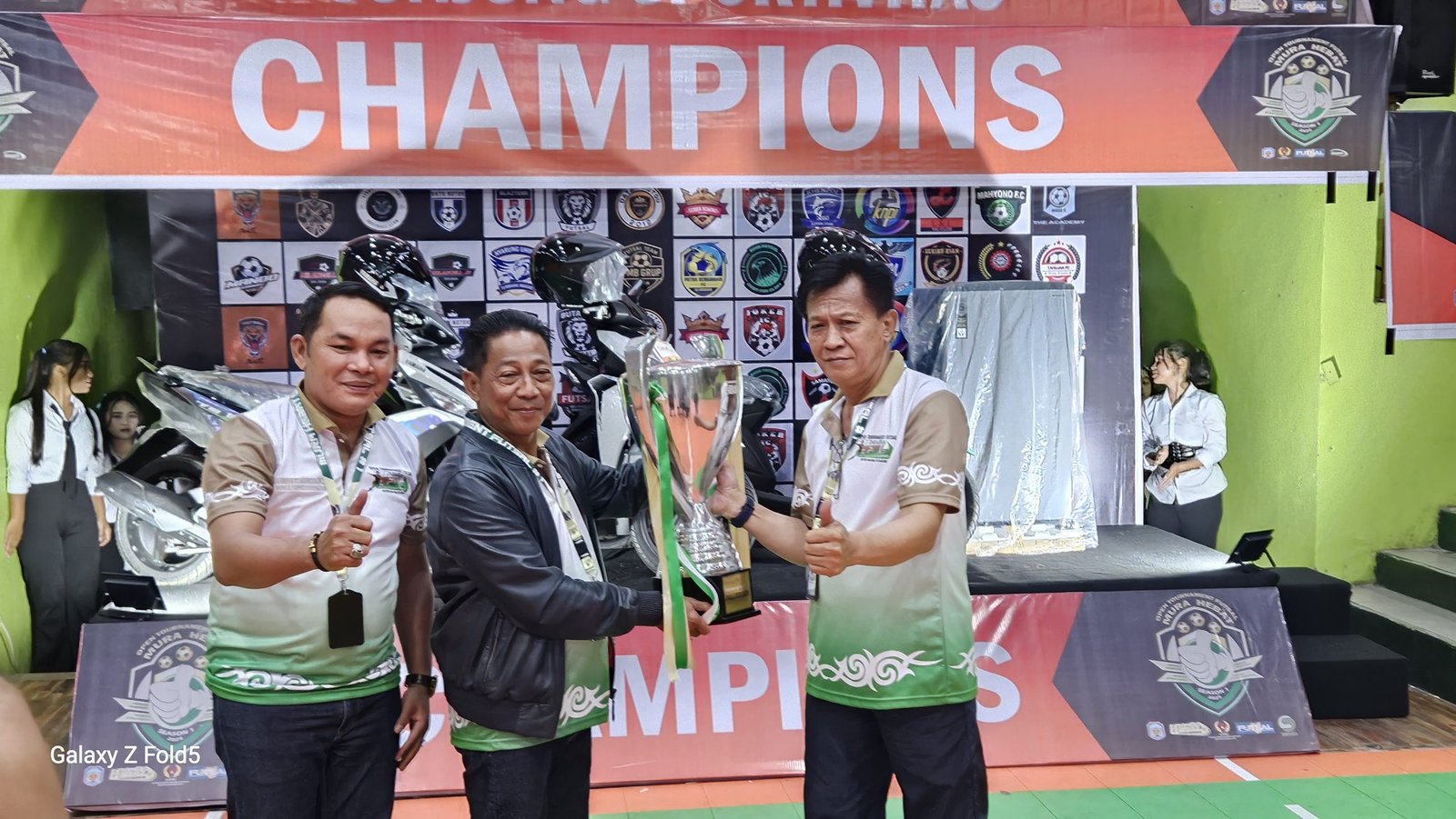 Bupati Heriyus Buka Open Turnamen Futsal Mura Hebat