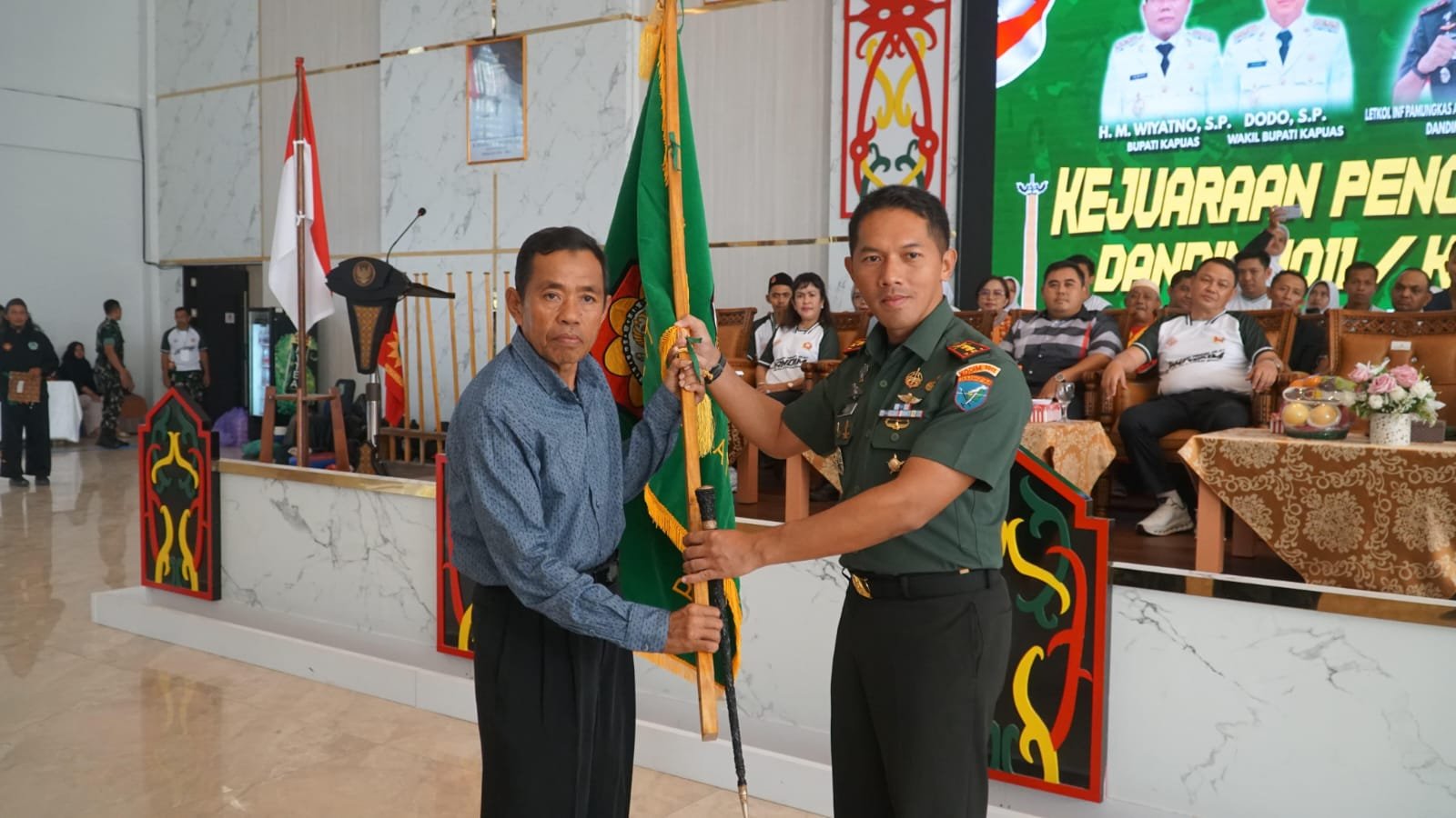 Pertama Kalinya di Kalimantan, Perguruan Pencak Silat Militer Melawan Perguruan Lain di Kapuas