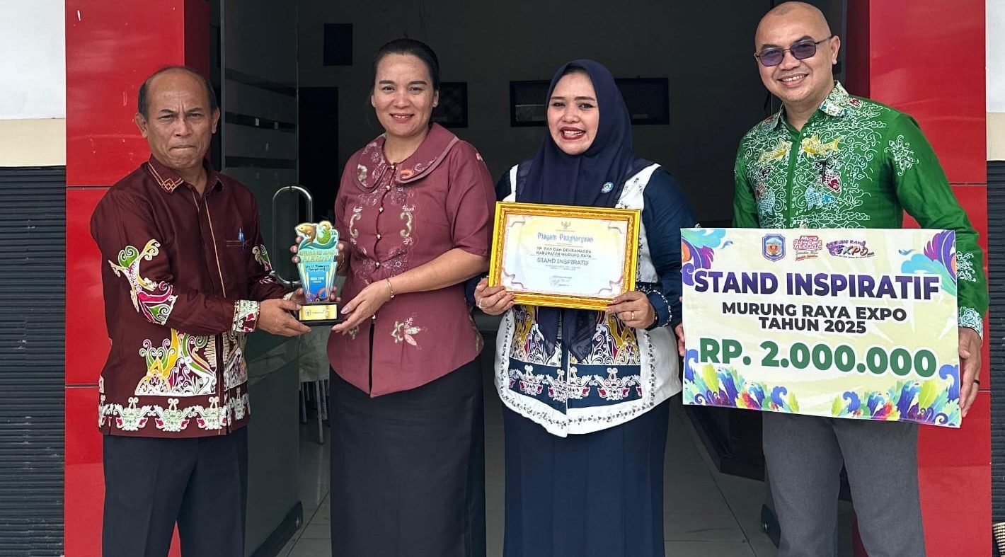 TP PKK Murung Raya Raih Juara Stand Inspiratif