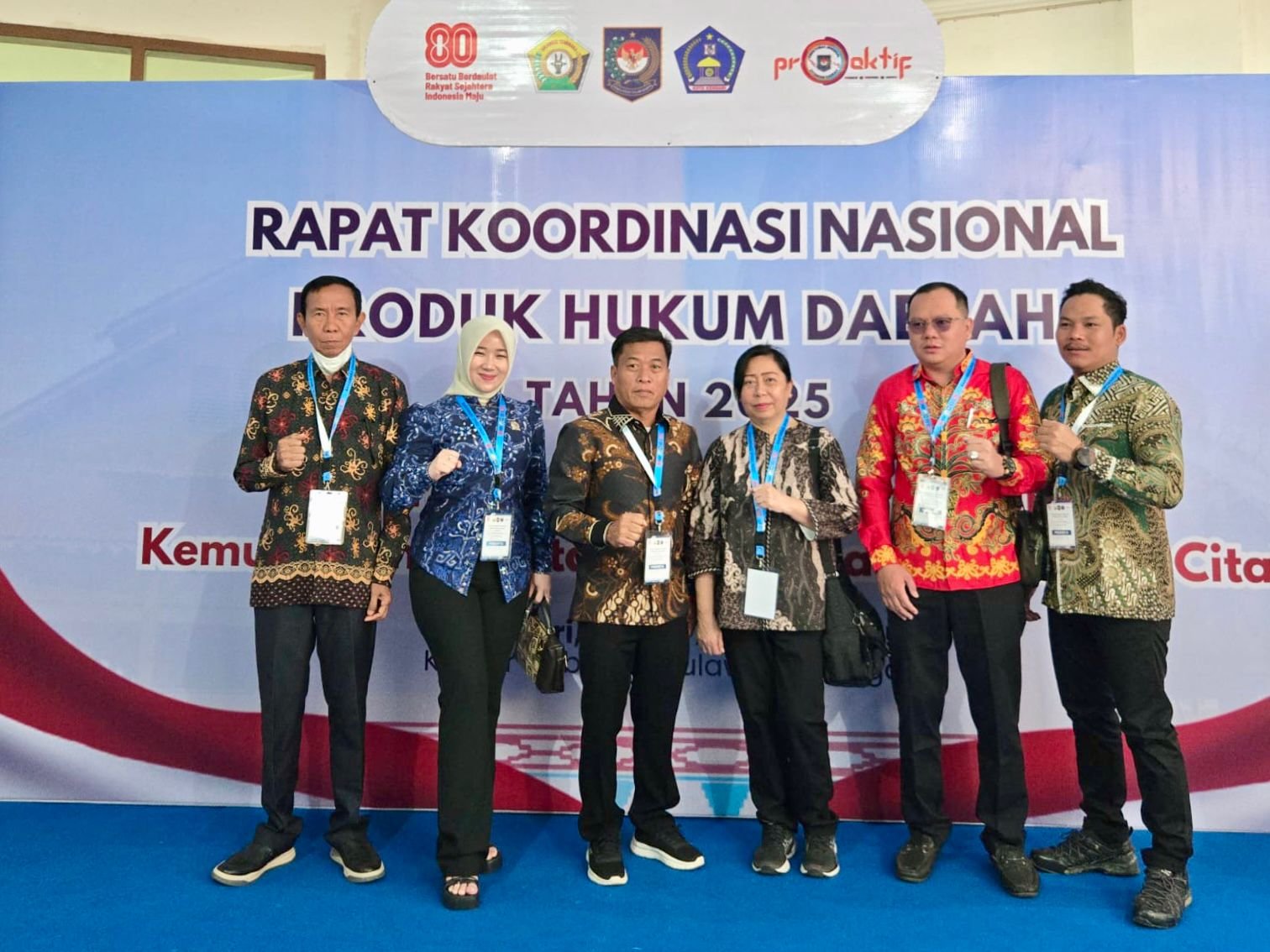 DPRD Murung Raya Hadiri Forum Nasional Sinergitas Produk Hukum Daerah dan Pemerintah Pusat di Kendari