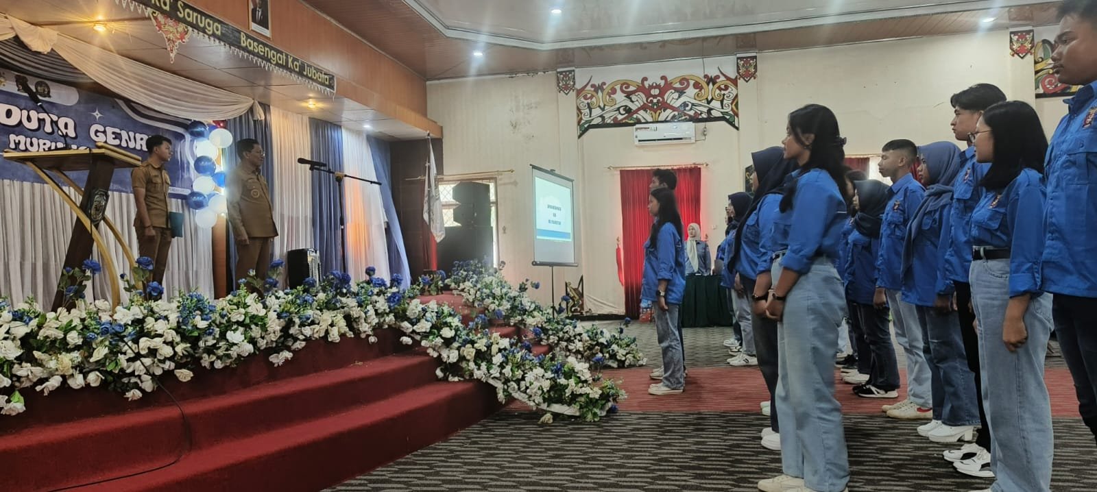 Kukuhkan Pengurus Forum Genre  Murung Raya, Heriyus : Menjadi Generasi yang Baik