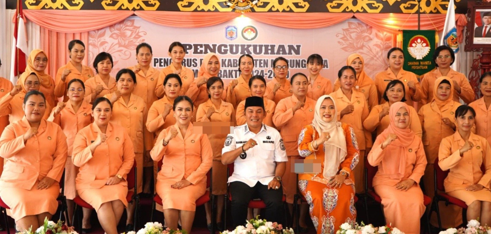 Pengurus DWP 2024–2029 Murung Raya Dikukuhkan