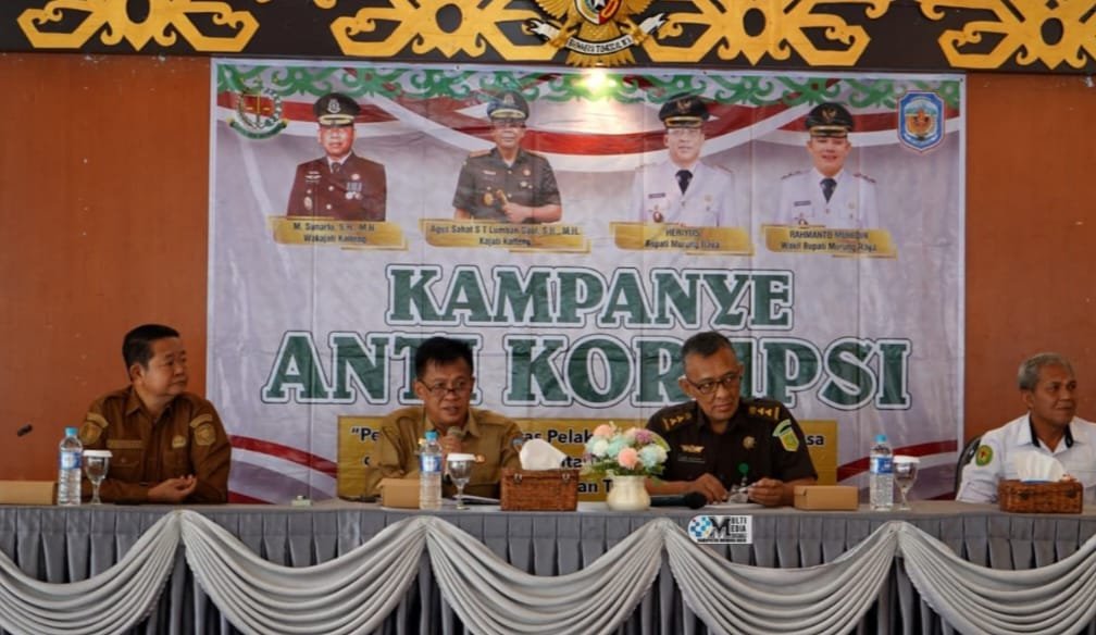 Jamin Pemerintahan Bersih, Pemkab Mura Kampanyekan Anti Korupsi