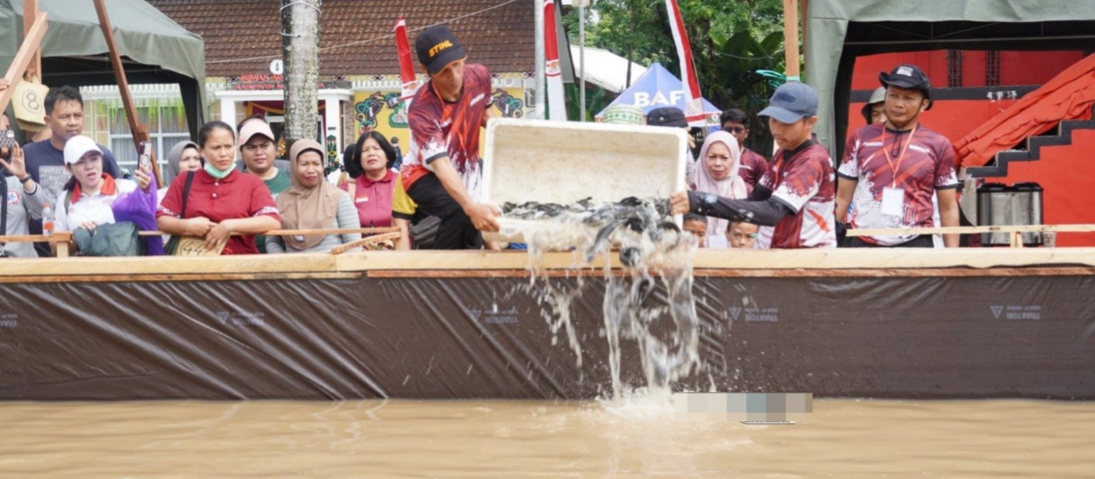 Lomba Mangaruhi Meriahkan HUT RI ke-80 dan Harjad ke-23 Murung Raya
