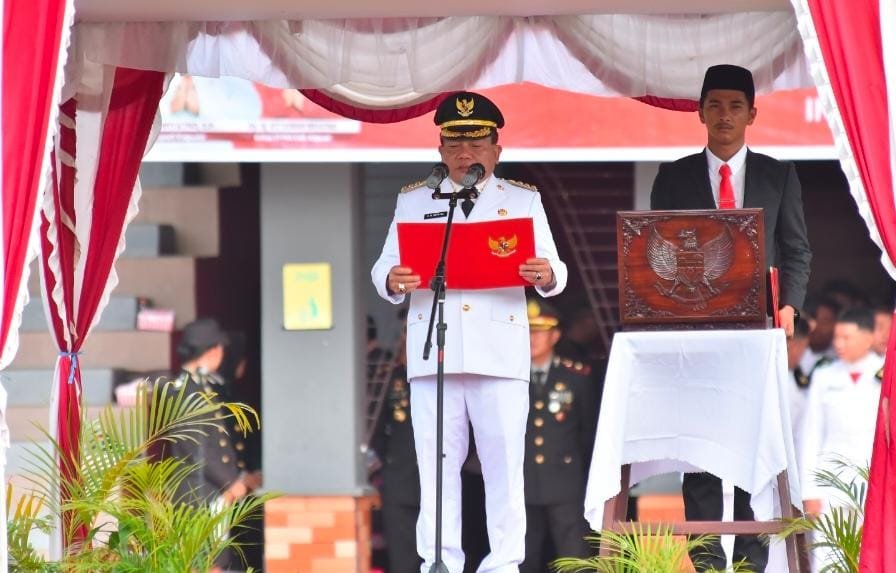 Peringatan HUT Ke – 80 RI Berlangsung Khidmat