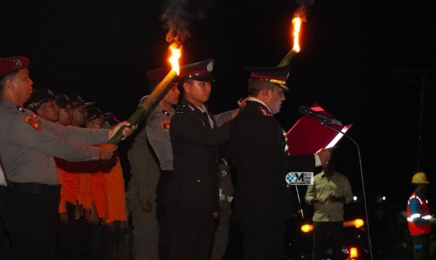 Jelang Hari Kemerdekaan, Forkopimda Murung Raya Apel Renungan Suci di TMP