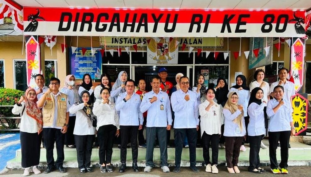 Meriahkan HUT RI Ke-80 RSUD Kapuas Menggelar Beragam Perlombaan Untuk Seluruh Karyawan