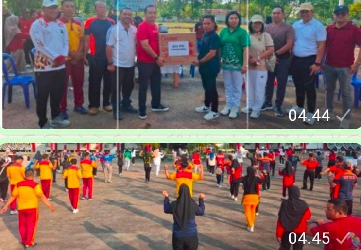 Pemkab Kapuas Gelar Senam Bersama